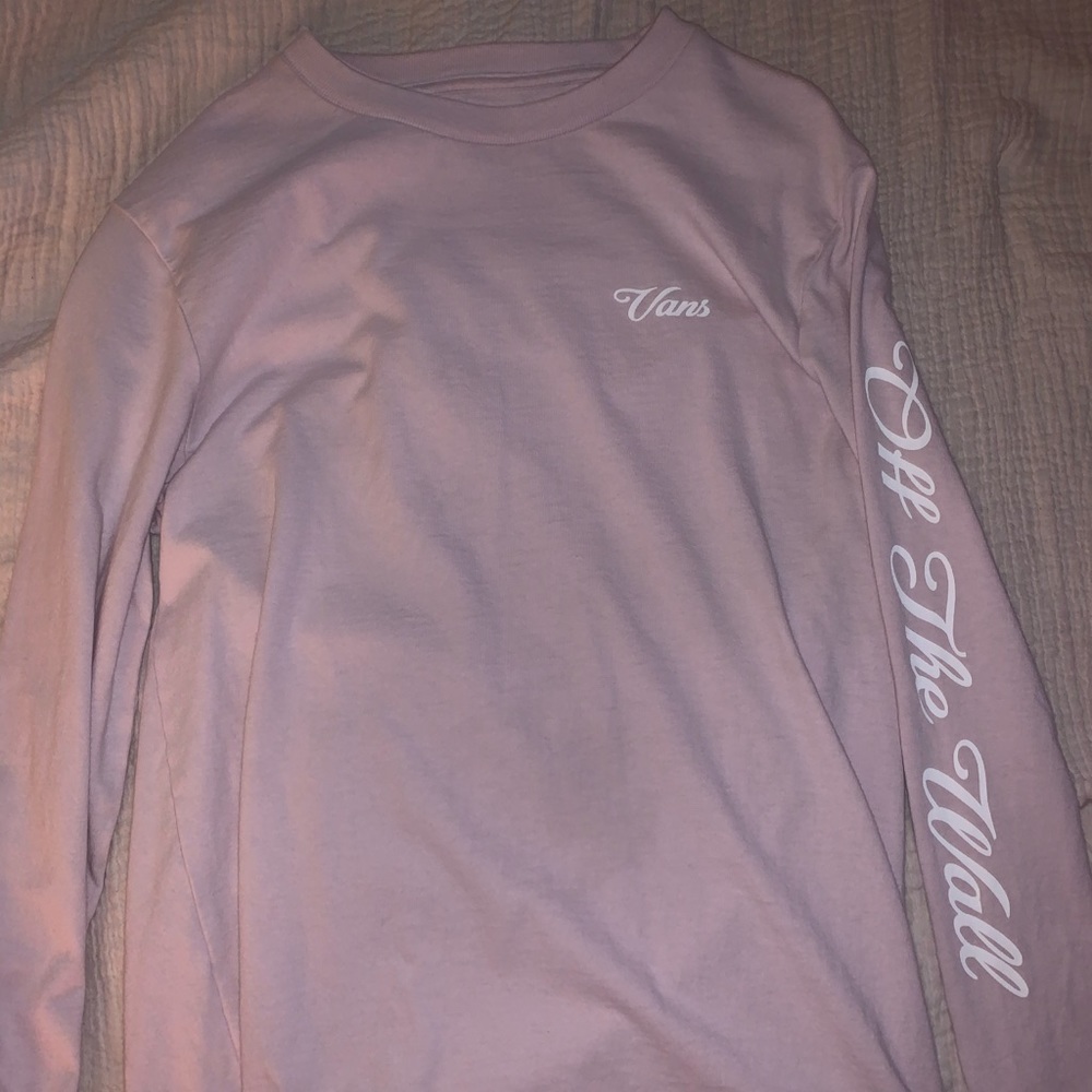 Pink vans shirt